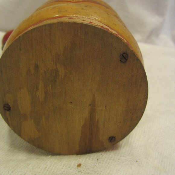 VTG BG COFFEE/PEPPER GRINDER WOOD BARREL W/METAL - Picture 7 of 8